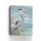 Lumaprints Great Blue Heron Gaze Canvas Wall Art